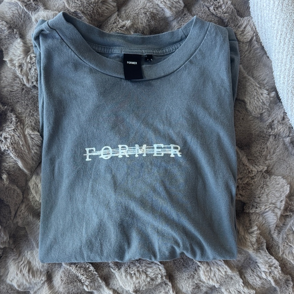 Gray tee Shirt men’s size L